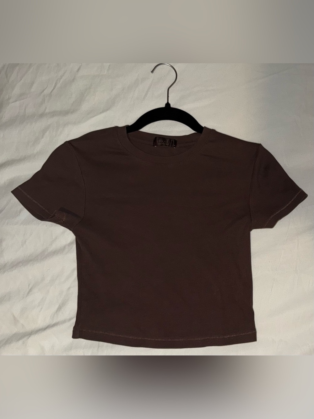 nuuds Brown Short-Sleeve Crewneck Tee